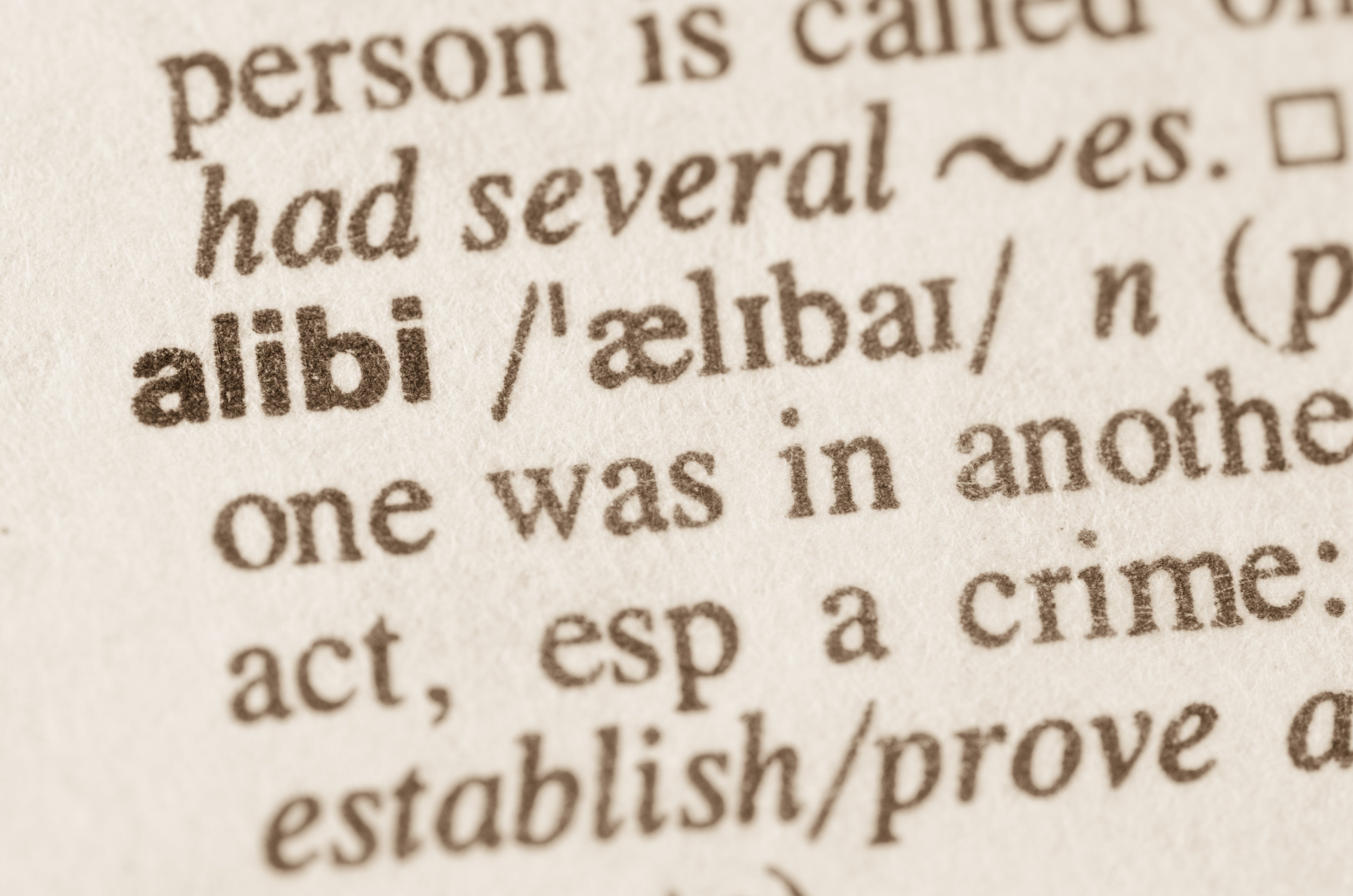 Story Skeleton—A Is for Alibi
