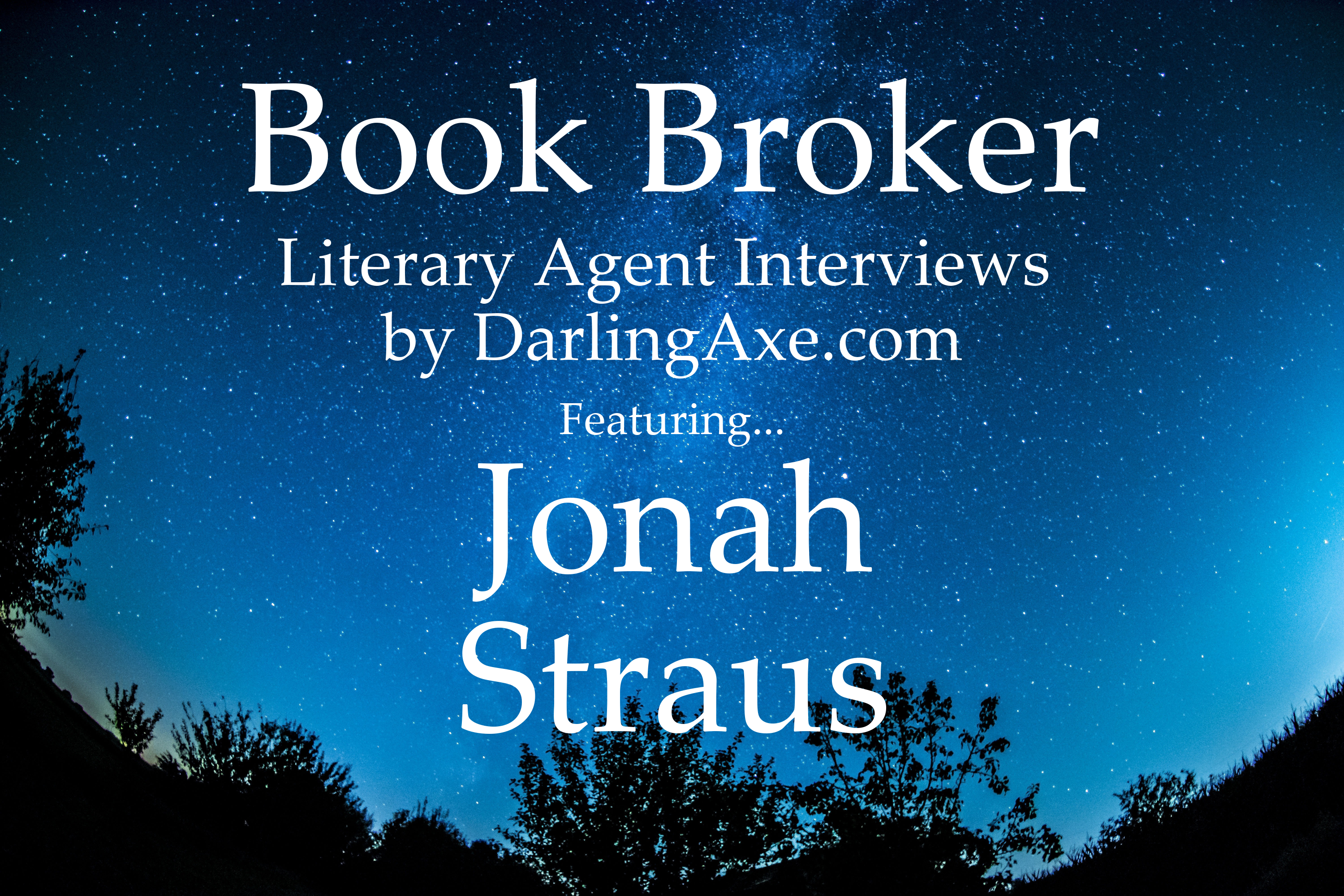 Book Broker: an interview with Jonah Straus